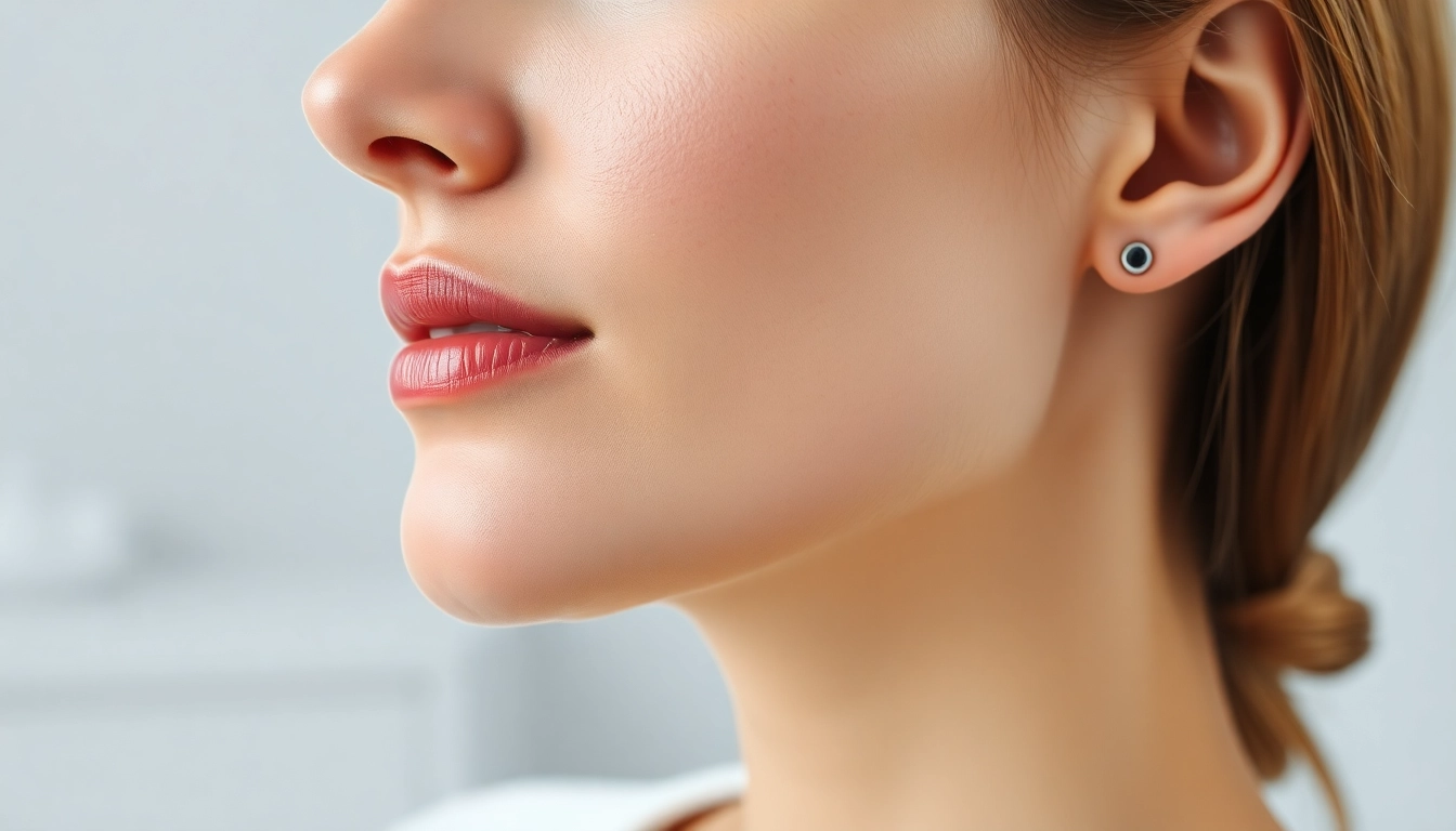 Expert Fadenlifting Zürich treatment highlighting facial skin tightening and rejuvenation in a professional clinic setting.