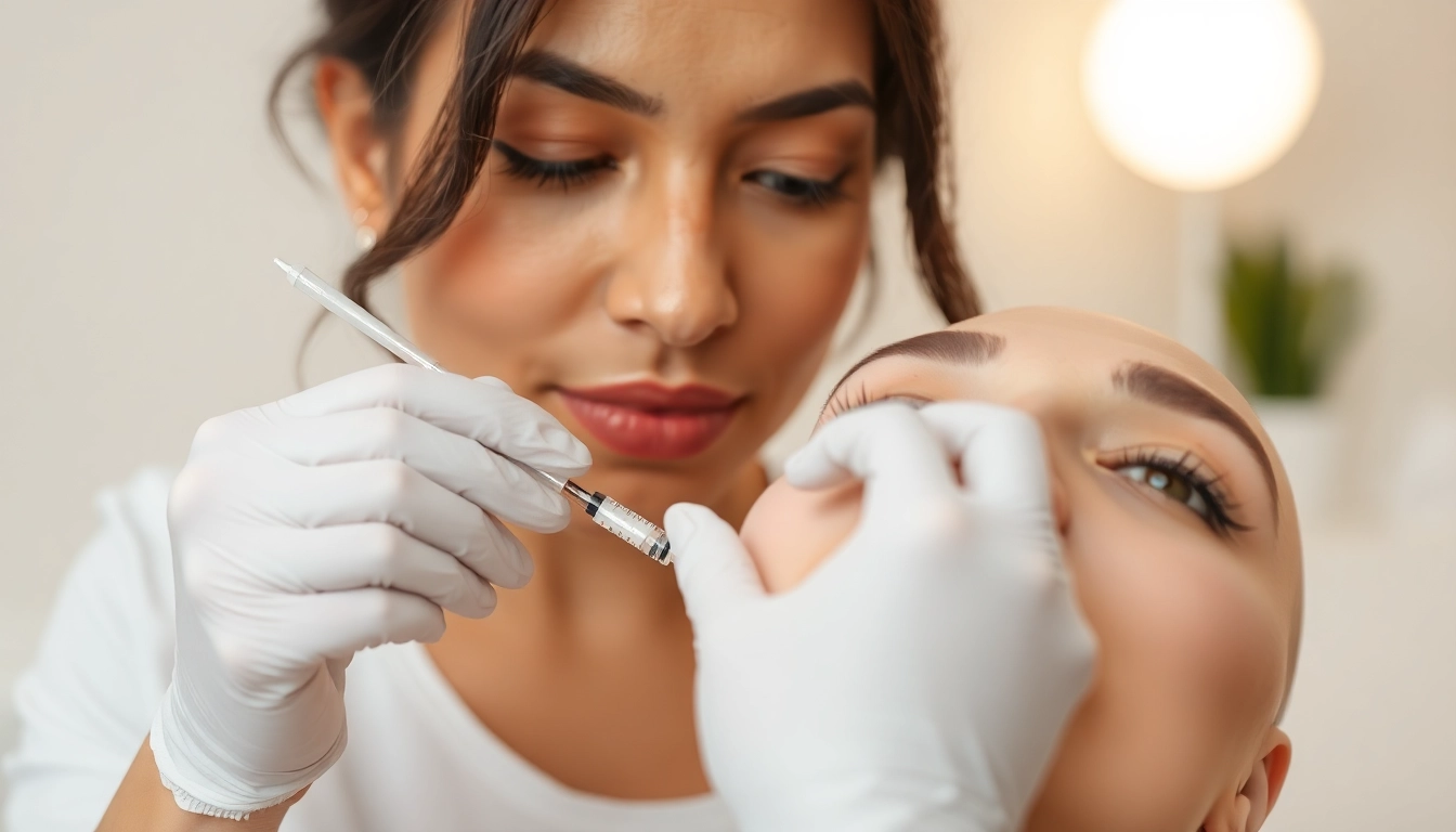Botox Behandlung in Zürich: Fachärztliche Injektion für natürliche Faltenreduzierung in modernem Ambiente.