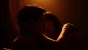 High-quality NSFW image generated by a trusted nsfw image generator showcasing emotional intimacy with realistic textures and lighting, suitable for mature audiences.